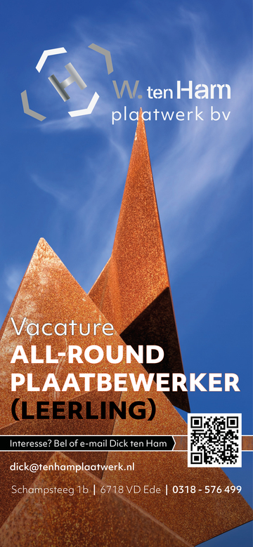 Publicatie Vert. Vacature Plaatbewerker